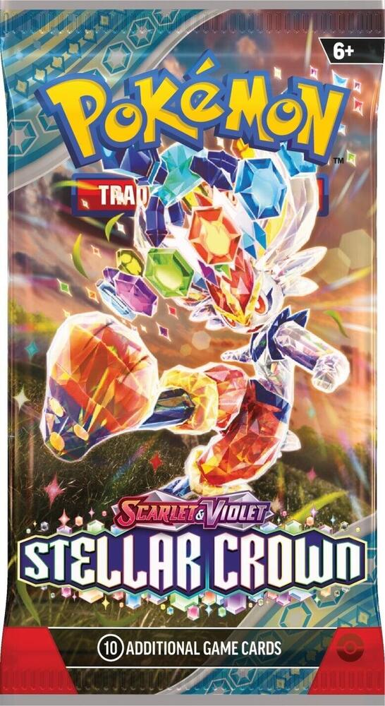 Pokemon Trading Card Game: Scarlet & Violet Stellar Crown Booster Pack