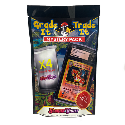 [PREORDER] Grade It or Trade It – Scarlet & Violet Mystery Pack