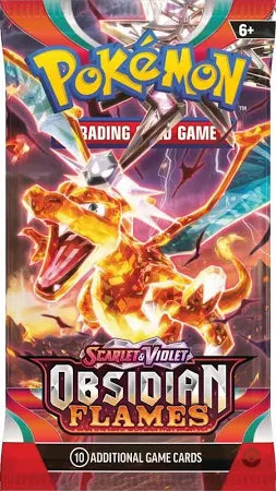 Pokemon Trading Card Game: Scarlet & Violet Obsidian Flames Booster Pack